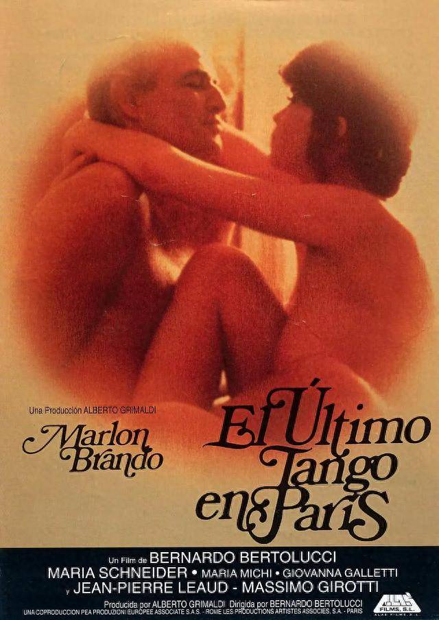 电影《巴黎最后的探戈》(ultimo tango a parigi)是一部1972年上映的