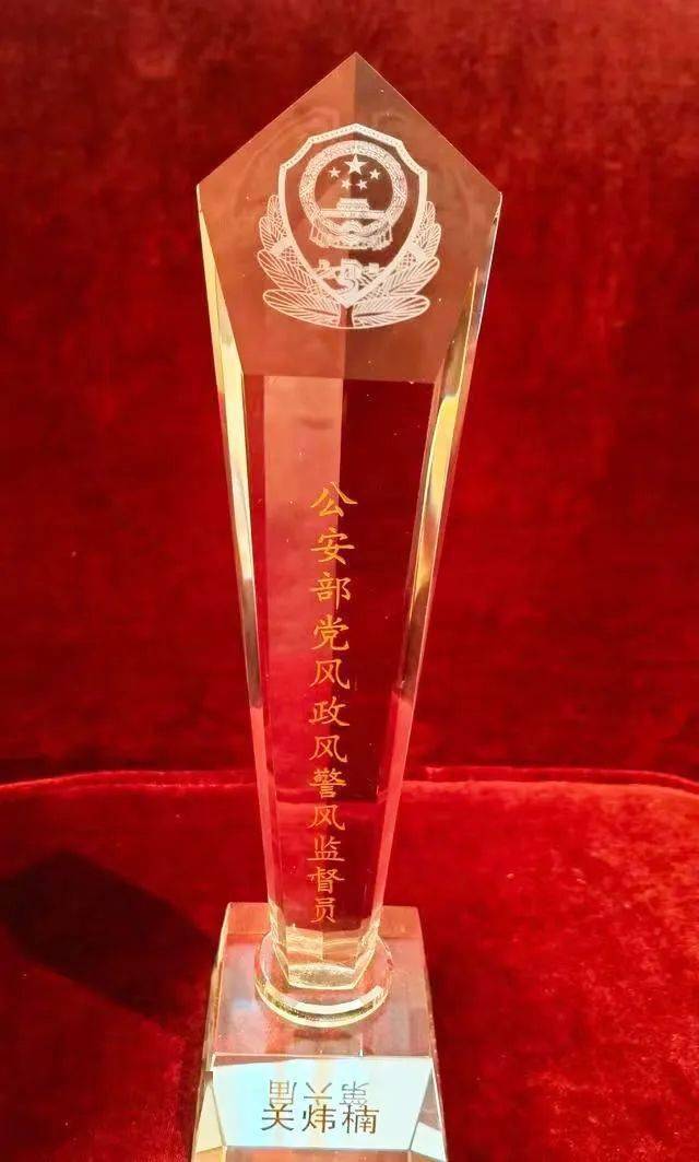 中国好人,全国双拥模范关炜楠获聘第六届公安部党风政风警风监督员