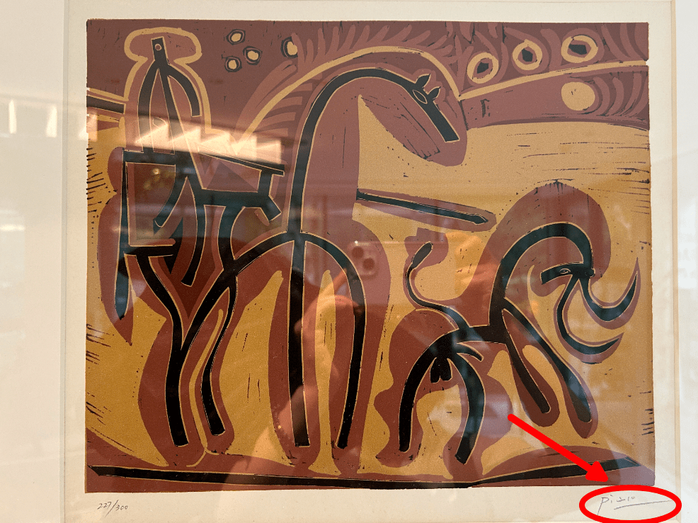 不少作品与近期北京,上海,沈阳举办的"遇见毕加索""大爱星空-2021年