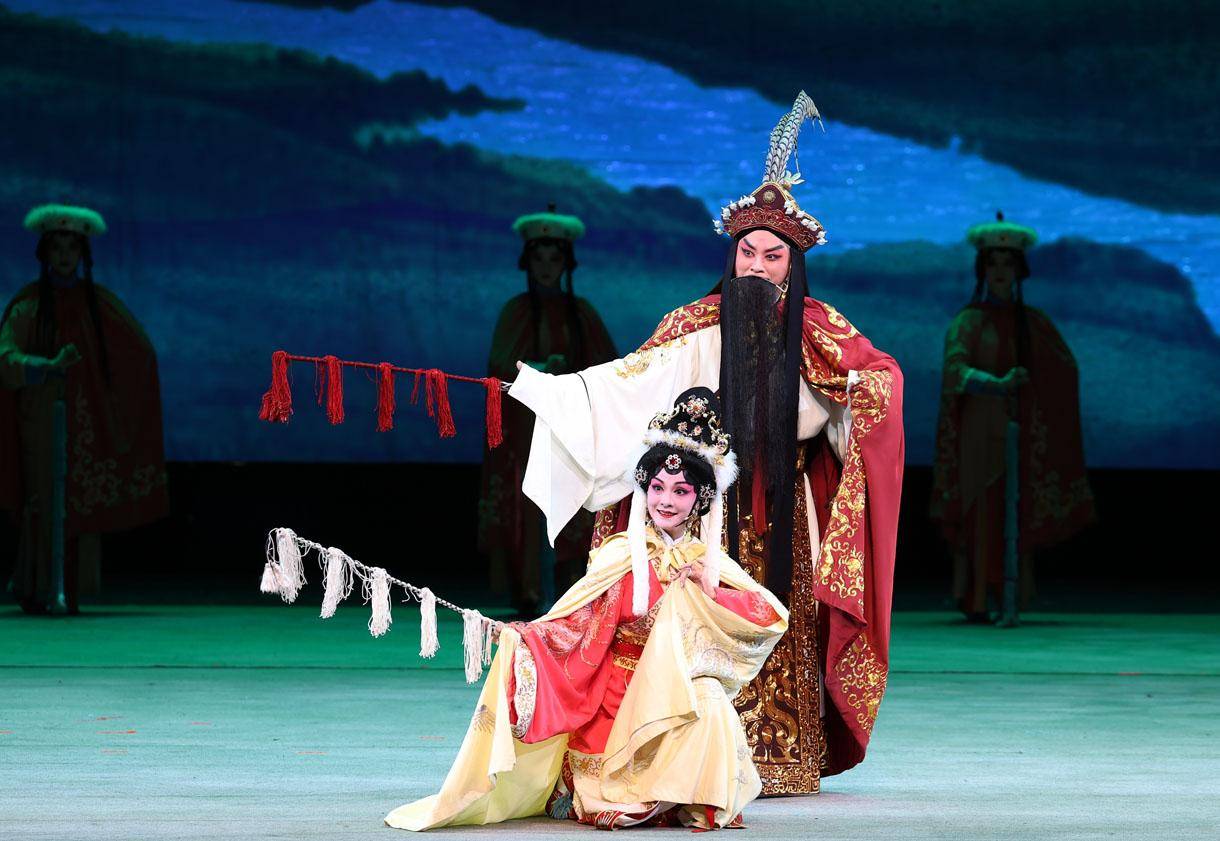 【图集】大型汉剧《王昭君》古城西安上演_演出_广东_客家