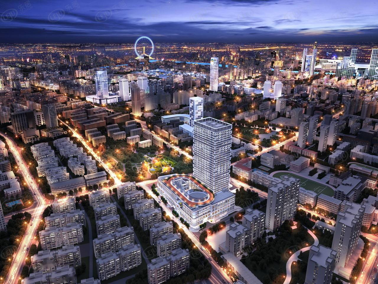 信达·南开壹品公寓,商业 均价约30000元/㎡_项目_西市大街_销售中心