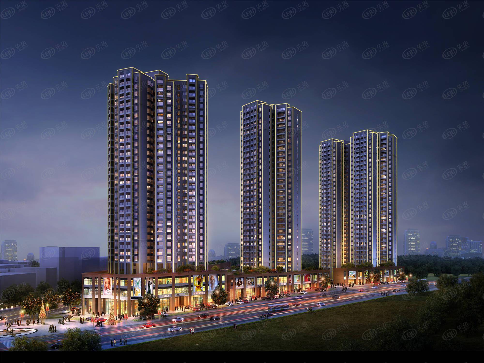 永城·京华雅郡住宅 户型面积93~232㎡_配套_公园_世纪广场