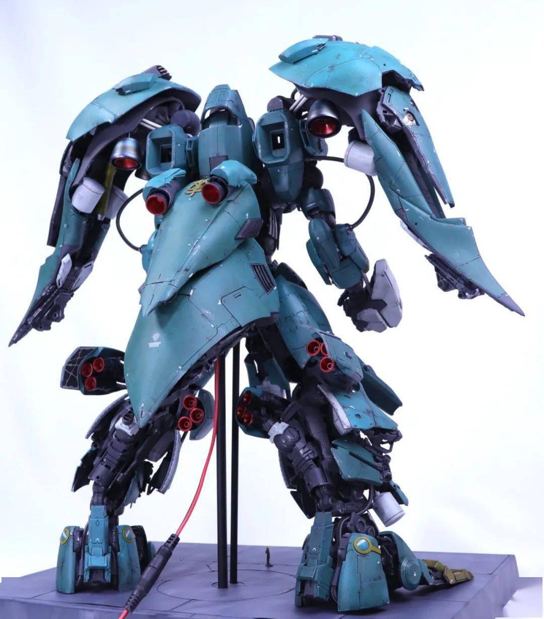 代哥不出自己改,新吉翁终极ms再现,1/100奎曼沙_机体_公众_零件