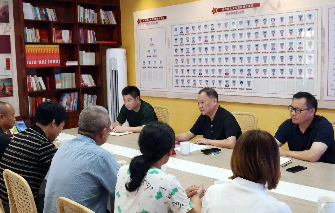 9月5日 ,全国人大代表,赣州市人大常委会副主任,瑞金市委书记尹忠来到