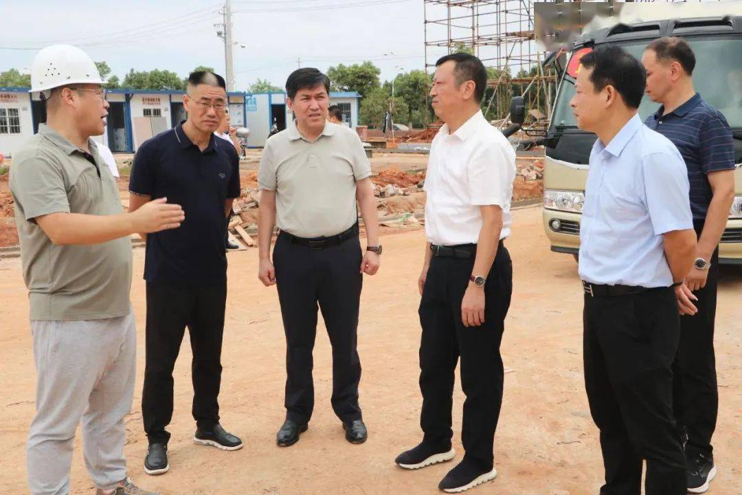 帕塔尔·胡加买提在鄱阳县调研"中国农民丰收节"筹备工作_活动_主会场