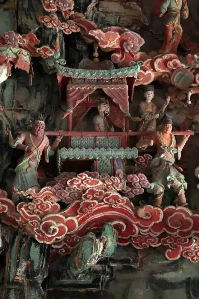 山西10大悬塑:满壁神佛 人间绝唱_彩塑_宿小白_隰县