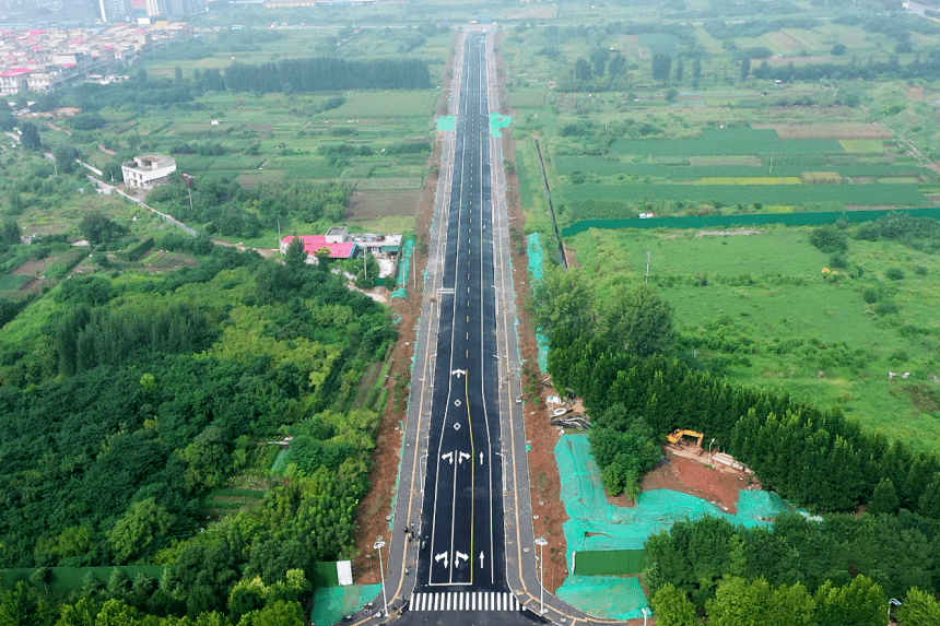 通车了!峰峰新开一条城市次干道,位置在这