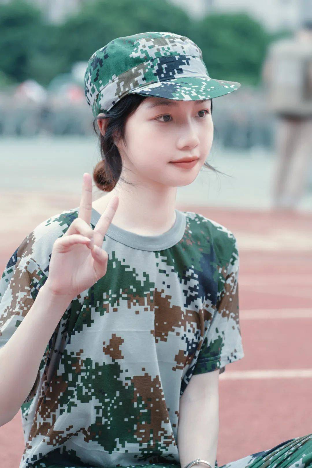 我为军训"代颜"