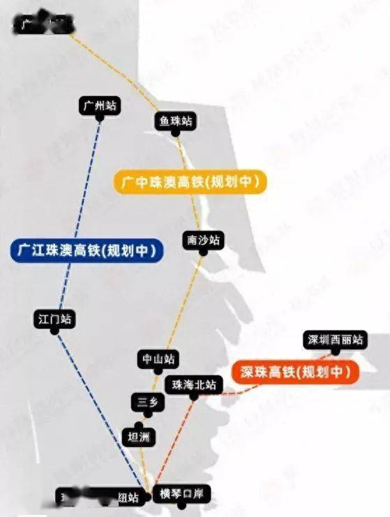 广珠(澳)高铁最新进展!南沙街坊可以直达白云机场和澳门!