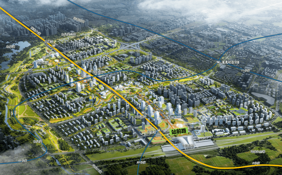 十陵南站配套道路设计中标!