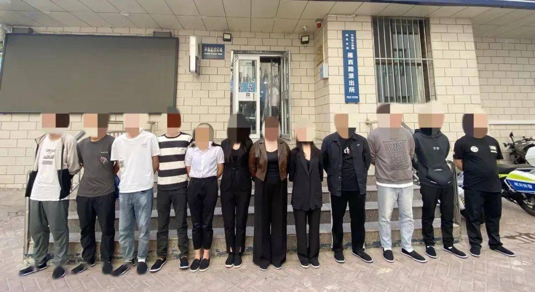 兰州城关警方捣毁一涉黄窝点,现场抓获13人!_赵某某_组织_柳某某