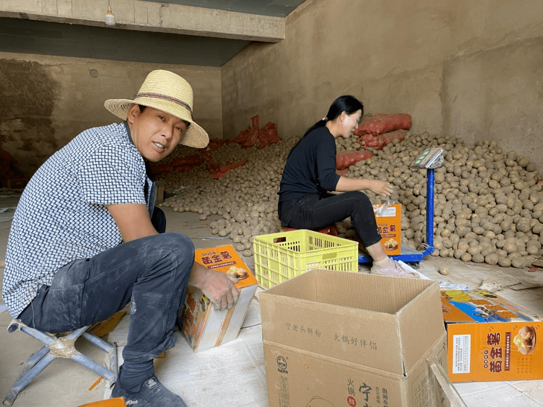 擦亮名片 插上翅膀 抖音电商助力定西马铃薯出村进城_金玉龙_直播