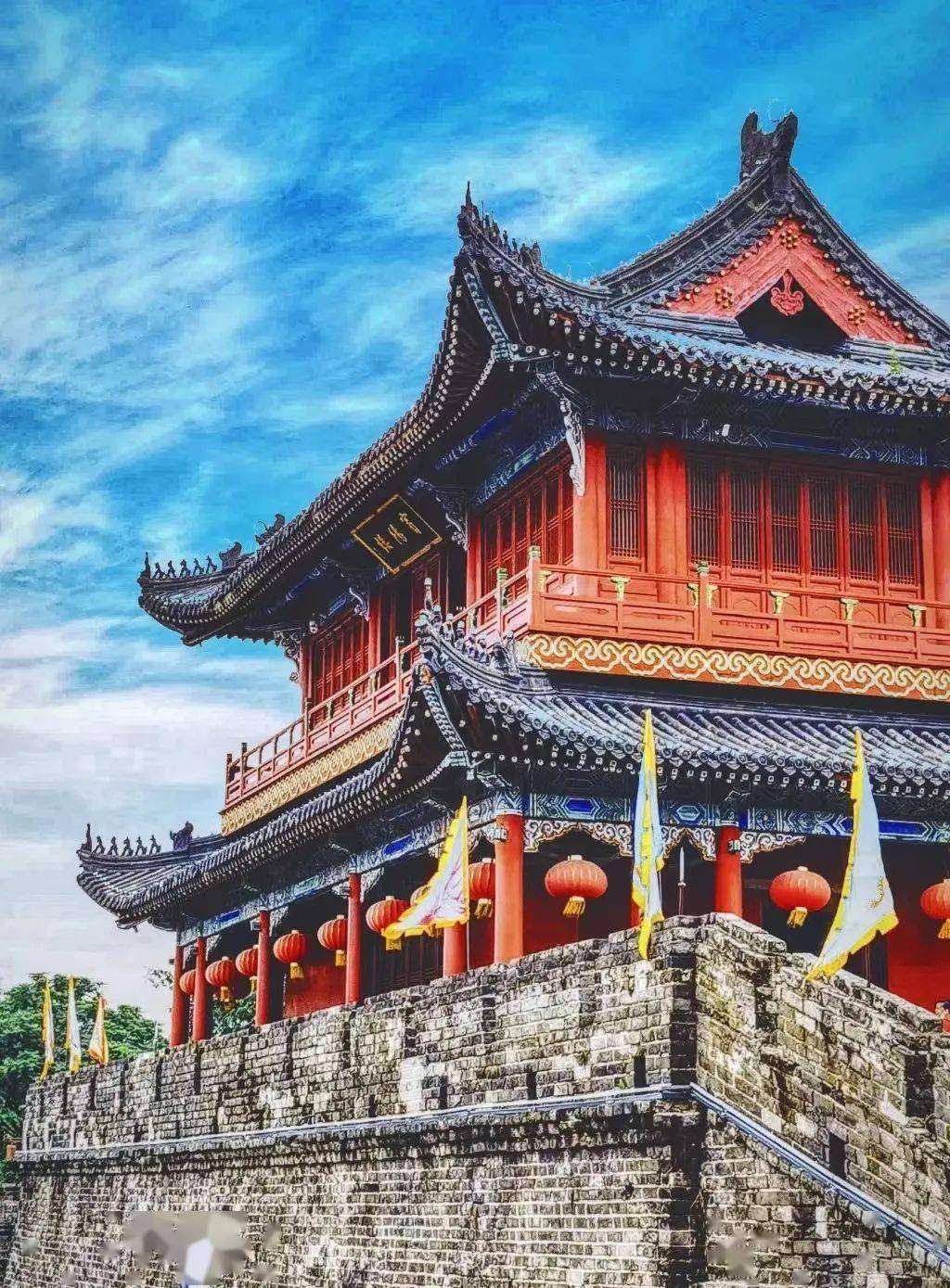 50张荆州古城历史文化旅游区宾阳楼门票(景区挂牌