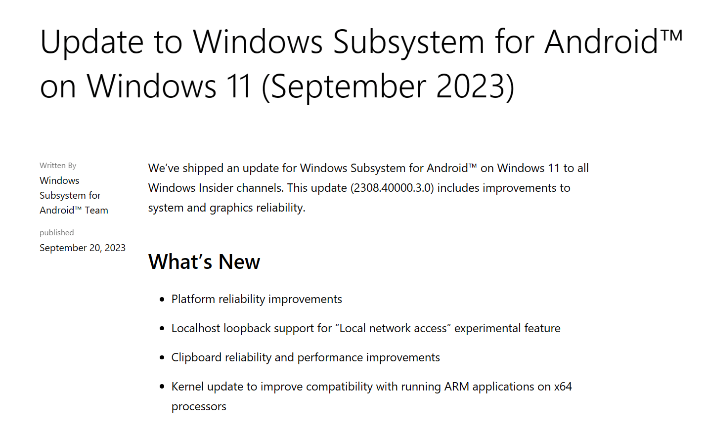  win11 wsa 2308 40000 3 0 