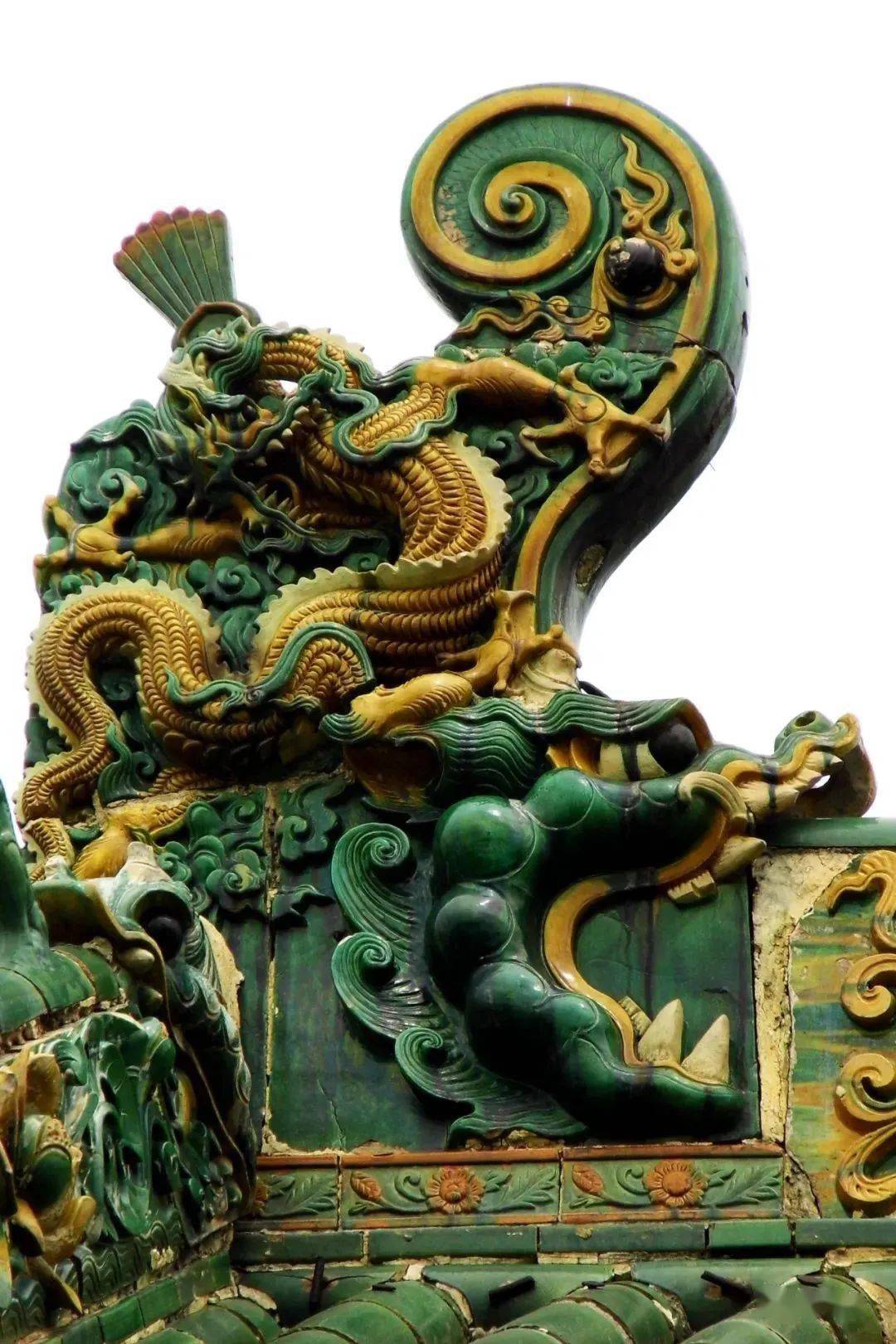 这是山西的凌霄宝殿,八条龙正在飞舞!_琉璃_琚寨_筒子