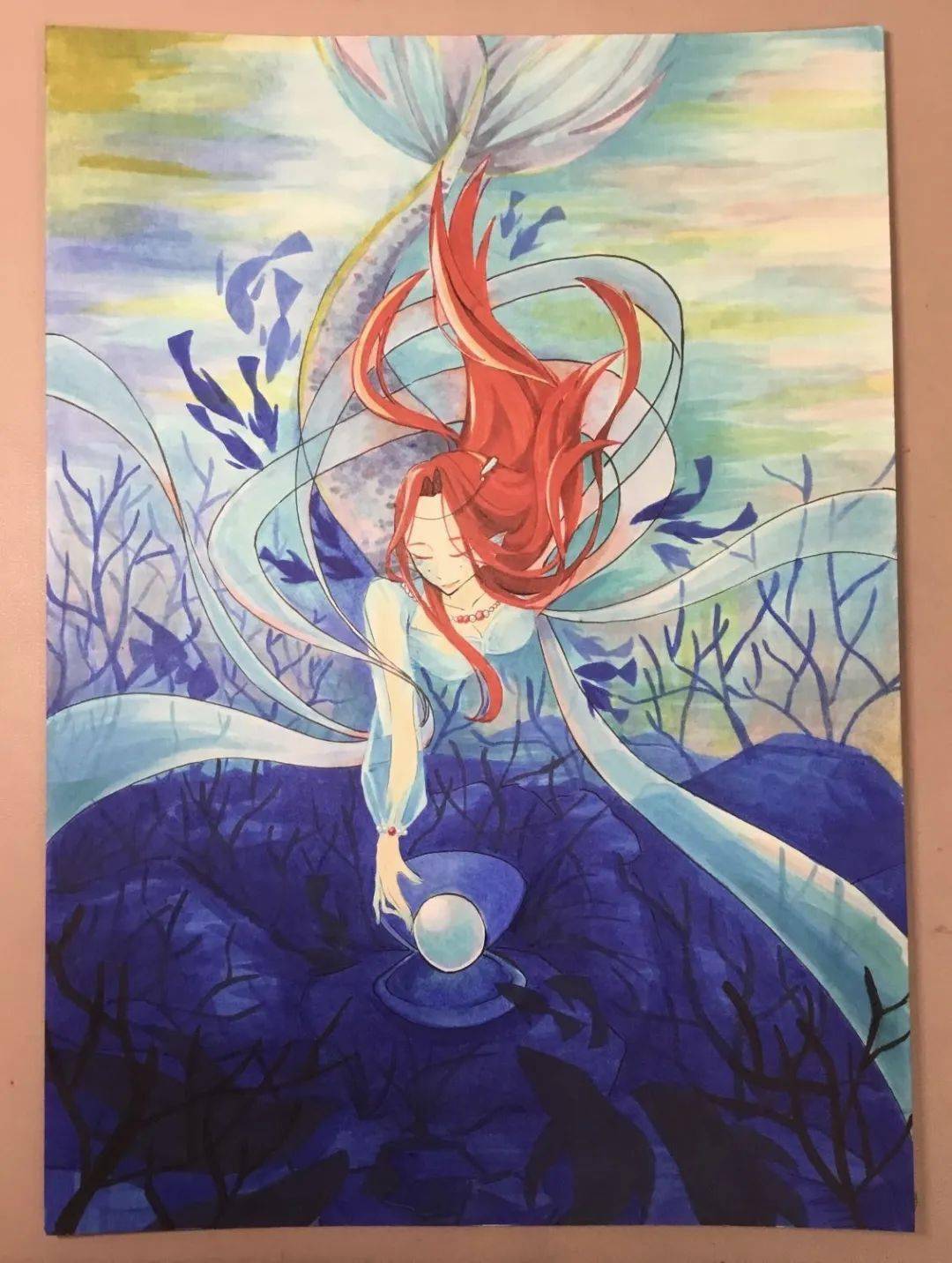 touchmark7-9月季度绘画创作赛获奖名单公布_作品_画面_一等奖