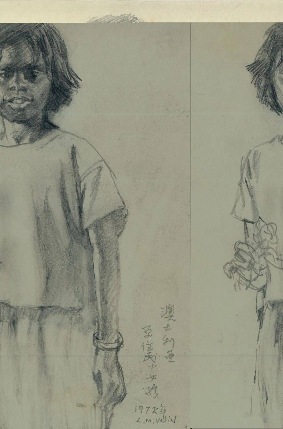 著名油画家,杨鸣山素描欣赏_新疆_澳洲_俄罗斯