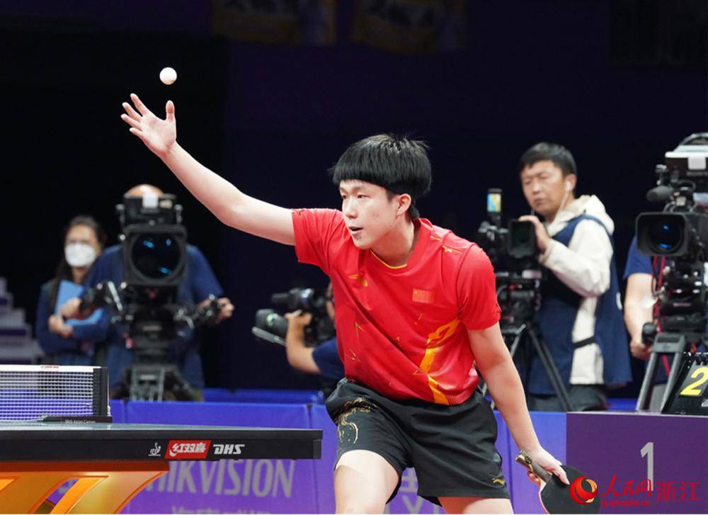 中国队晋级杭州亚运会乒乓球男团决赛