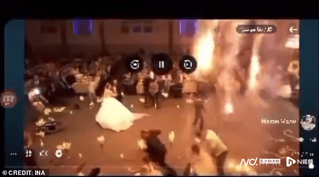 伊拉克婚礼变惨剧：烟花引发大火，婚宴大厅250多人死伤
