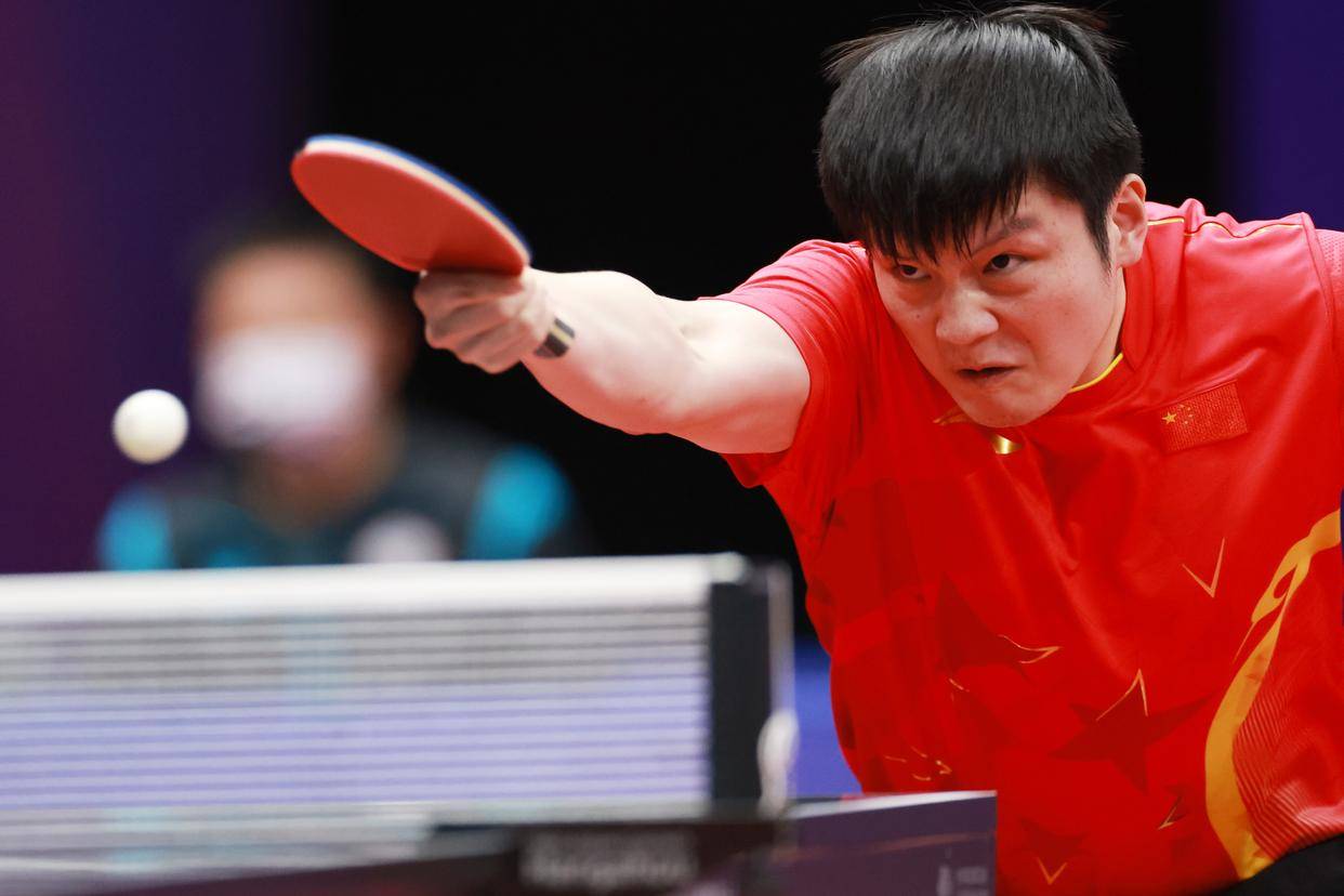 (杭州亚运会)乒乓球——男子单打四分之一决赛:樊振东晋级