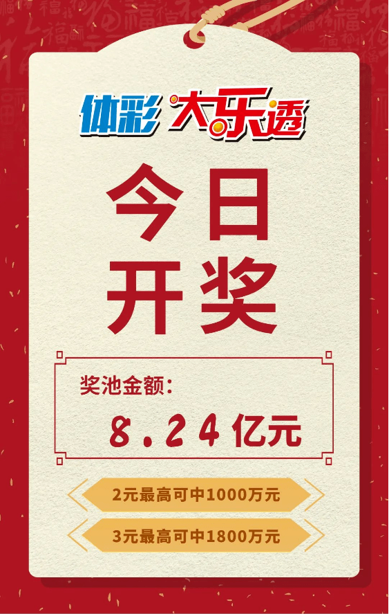 今日开奖宣传图片