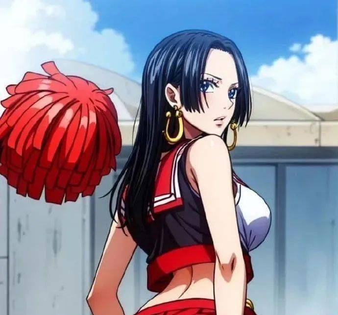 女帝&罗宾,这样的啦啦队,应该拿冠军!