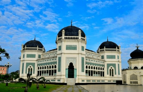 风情万种,风光无限——棉兰_苏丹_清真寺_印尼