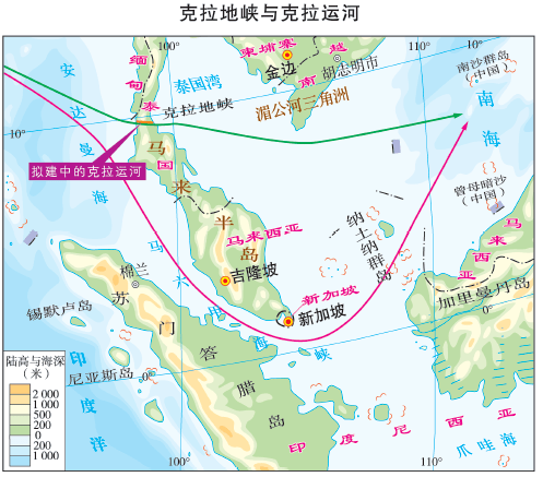 马六甲地理位置图片