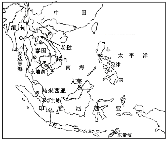 东南亚景点简笔画图片