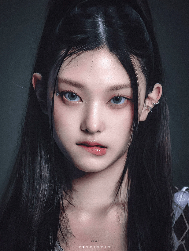 如果是外眼角上扬的单眼皮,那就是最具特色的单丹凤眼啦,这种眼型的