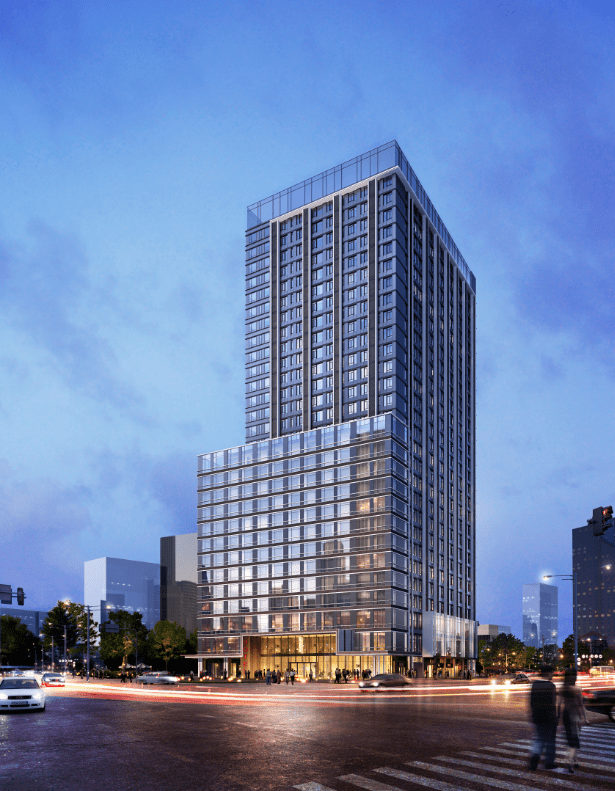 老旧铁皮棚变身中高端酒店南屏东桥大厦启动招租