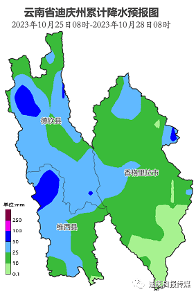 降温降雨(雪)天气过程预计10月25日至28日受南支槽和冷空气影响日前