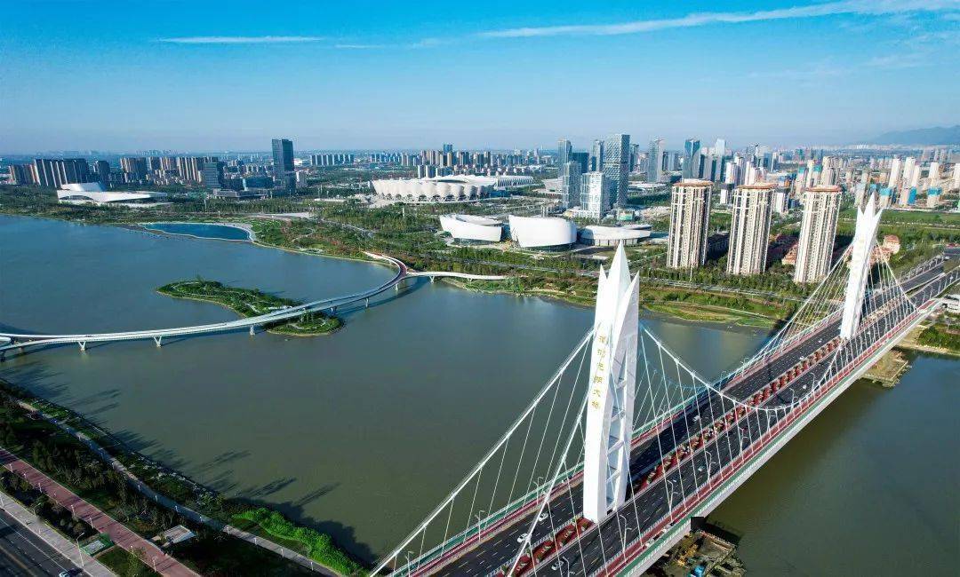 中国最美公路 | 灞河元朔大桥:千古一舟,美不胜收_建设_施工_西安市