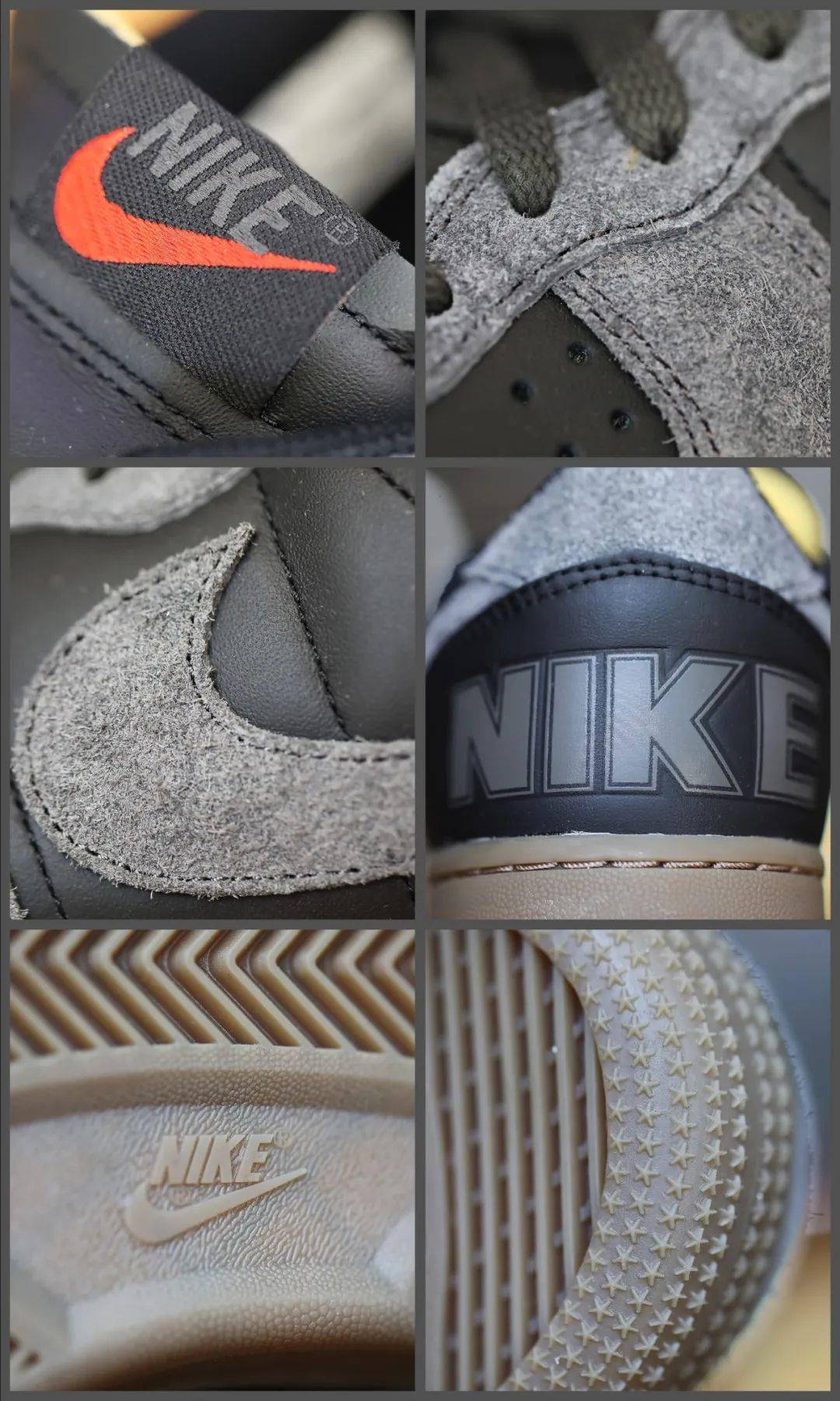 nike terminator lowblackand medium ash2023