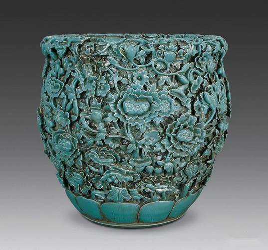 清朝的"绿松石"摆件,这奢侈,我是第一次见!_中国_土耳其_颜色