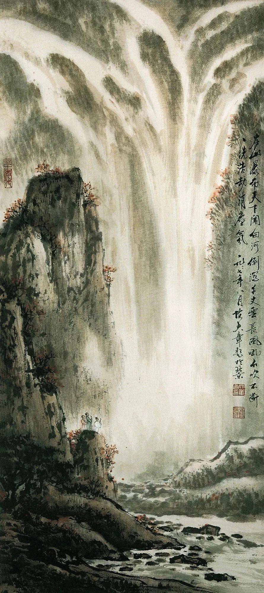 陈大章先生的山水画:大势磅礴气韵生动,美_经典_高清_版权