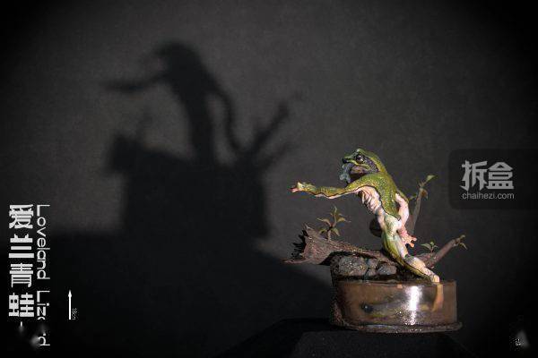 沧溟工作室 神秘目击系列 爱兰青蛙人 gk摆件手办雕像_官方_价格_cm