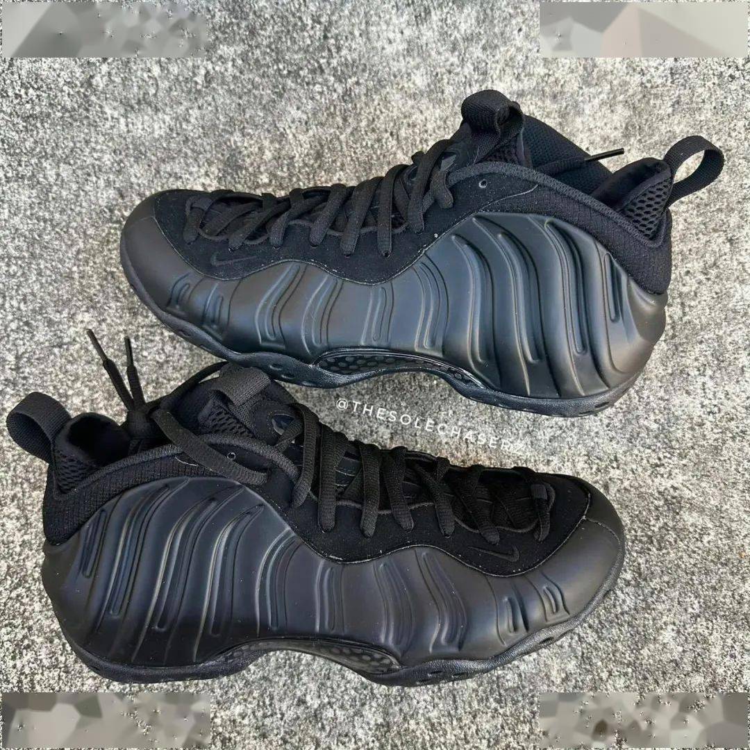 全新黑武士!nike air foamposite one "anthracite"发首定档!
