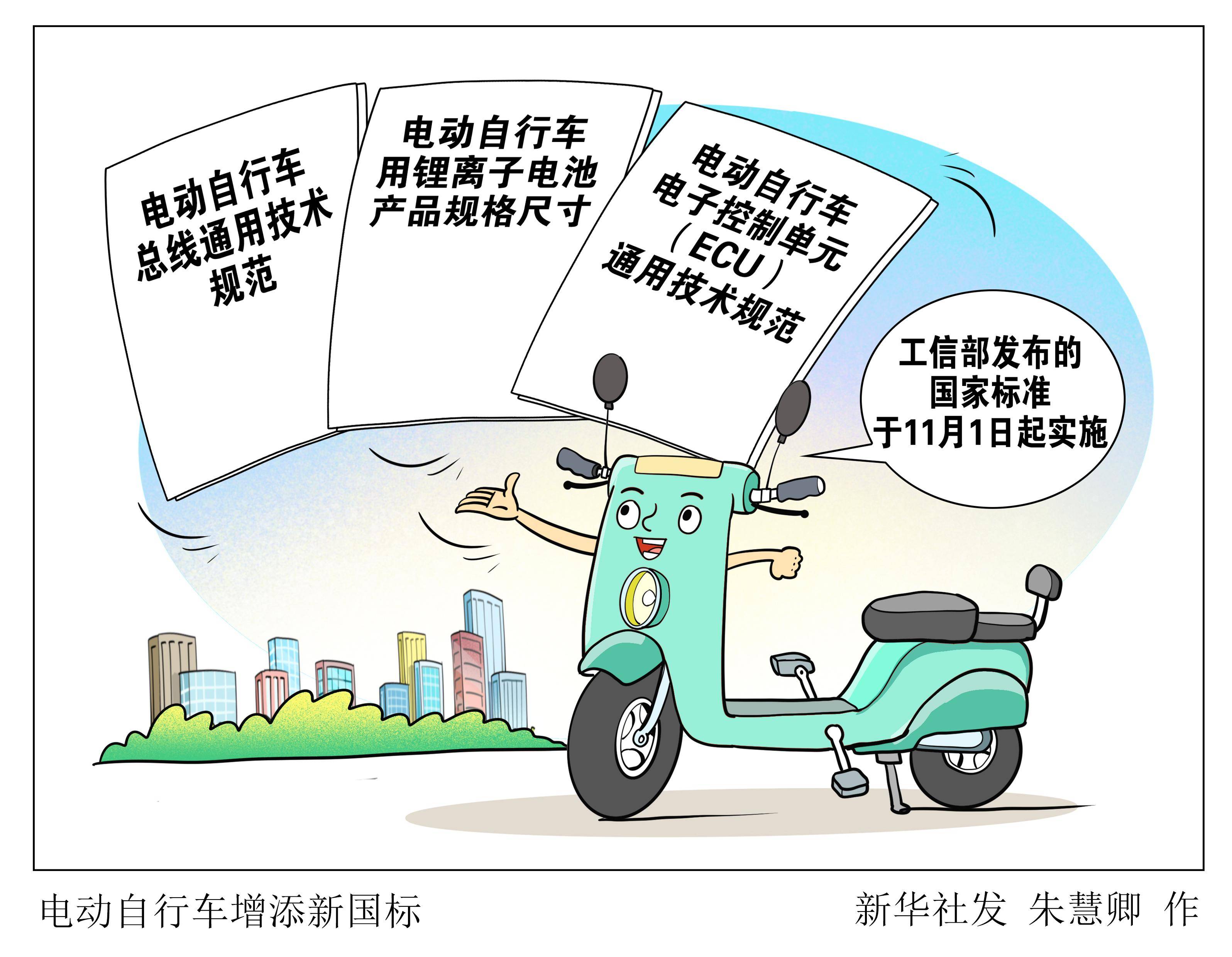 电动车漫画图图片