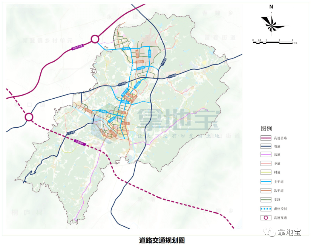 富阳新登地铁规划图图片