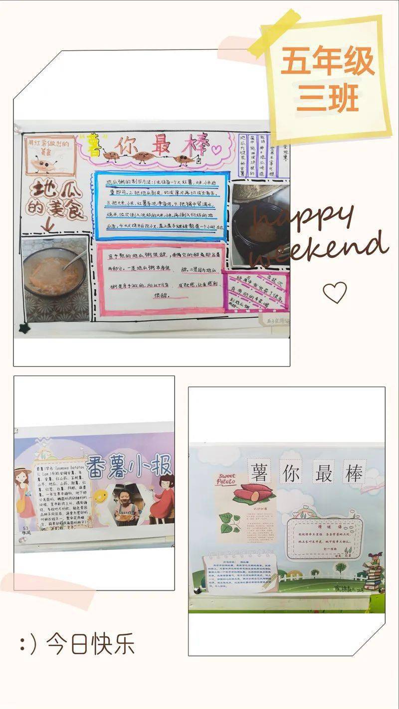 一串串漂亮的"翡翠"饰品,一个个憨态可掬的小动物,一张张精美的手抄报