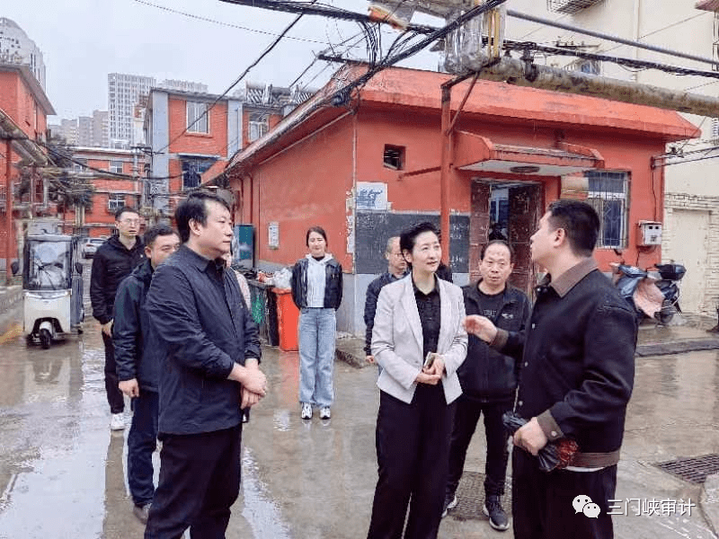 三门峡市审计局：现场办公结对小区整治 共同助力文明城市创建 工作 改造 社区