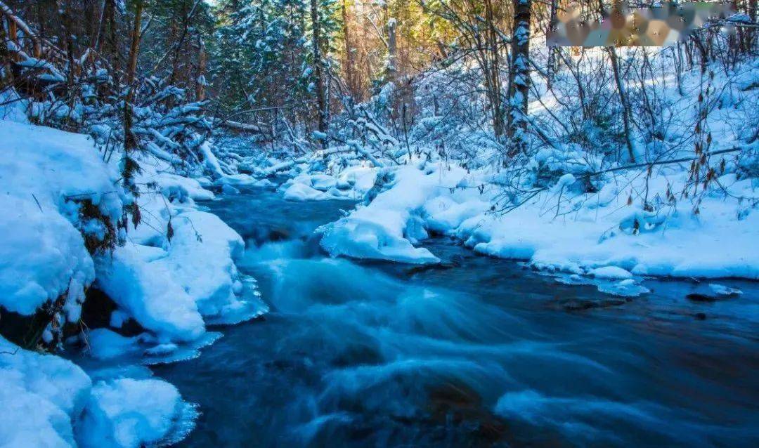 松花村景区冬天的松花村像是一幅水墨的画可以体会到城市生活中永远
