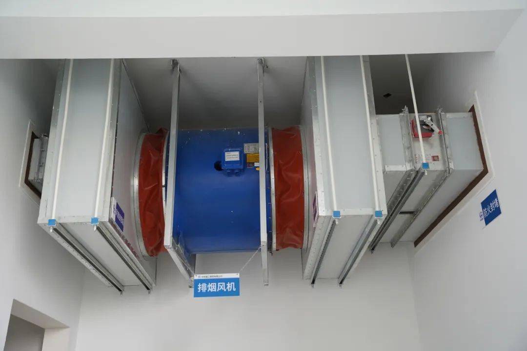 项目设备用房展区包括强电间,水管井质量展区和排烟机房展区.