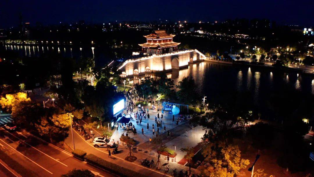 流光溢彩的青浦夜景送给你~_灯光_夜晚_夜色