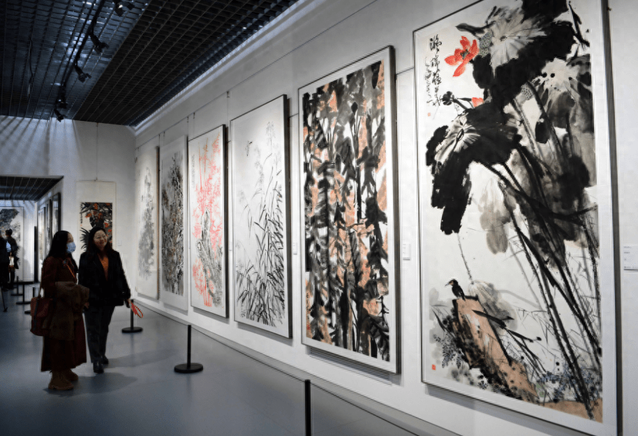 艺术之美进校园,中国国家画院花鸟画展北航开幕_展览_当代_创作