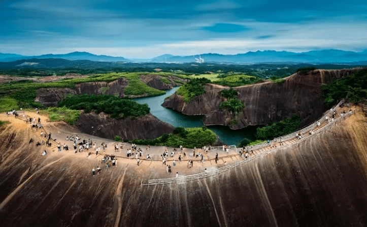 航拍郴州高椅岭,美不胜收