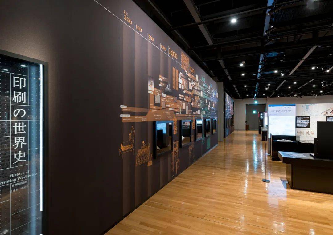 国外案例分享丨东京印刷博物馆实景照片,优秀的灯光和平面设计_互动