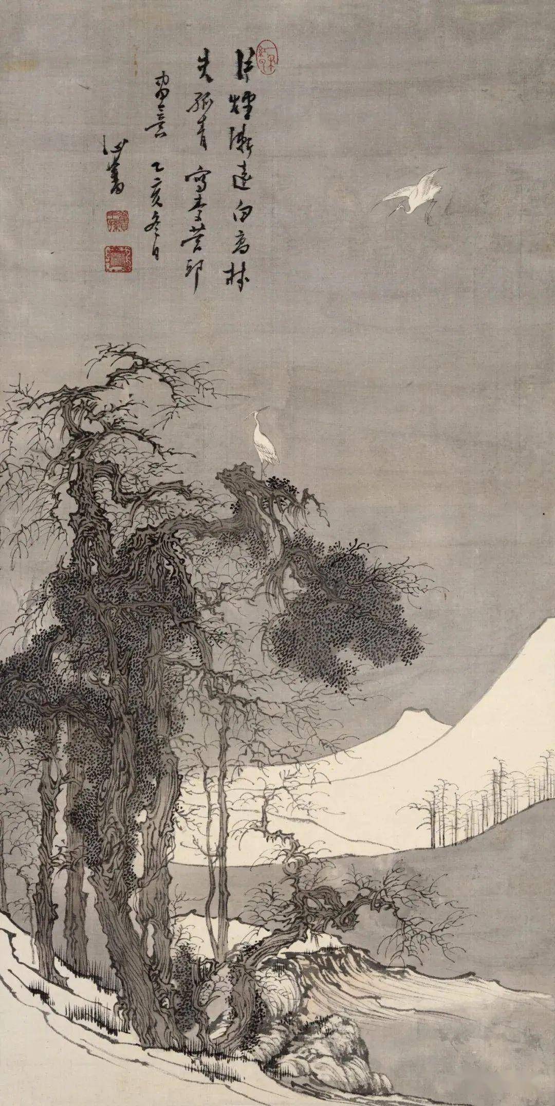 溥心畲的雪景山水画,好一派北国风光!_意蕴_题材_审美