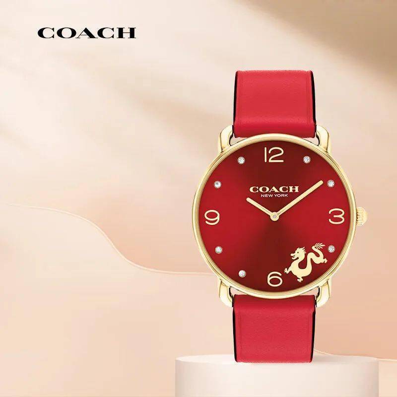 也兼顾了颜值和质量,风靡全球的轻奢顶流——coach蔻驰手表!